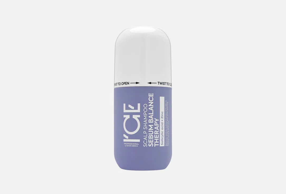 Шампунь Ice by Natura Siberica для волос Восстановление баланса жирности Scalp therapy 250мл