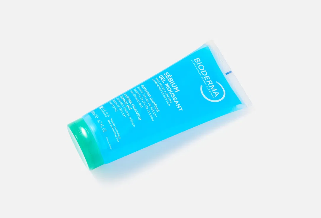 Гель для умывания Bioderma Sebium, 200 мл, для жирной и проблемной кожи