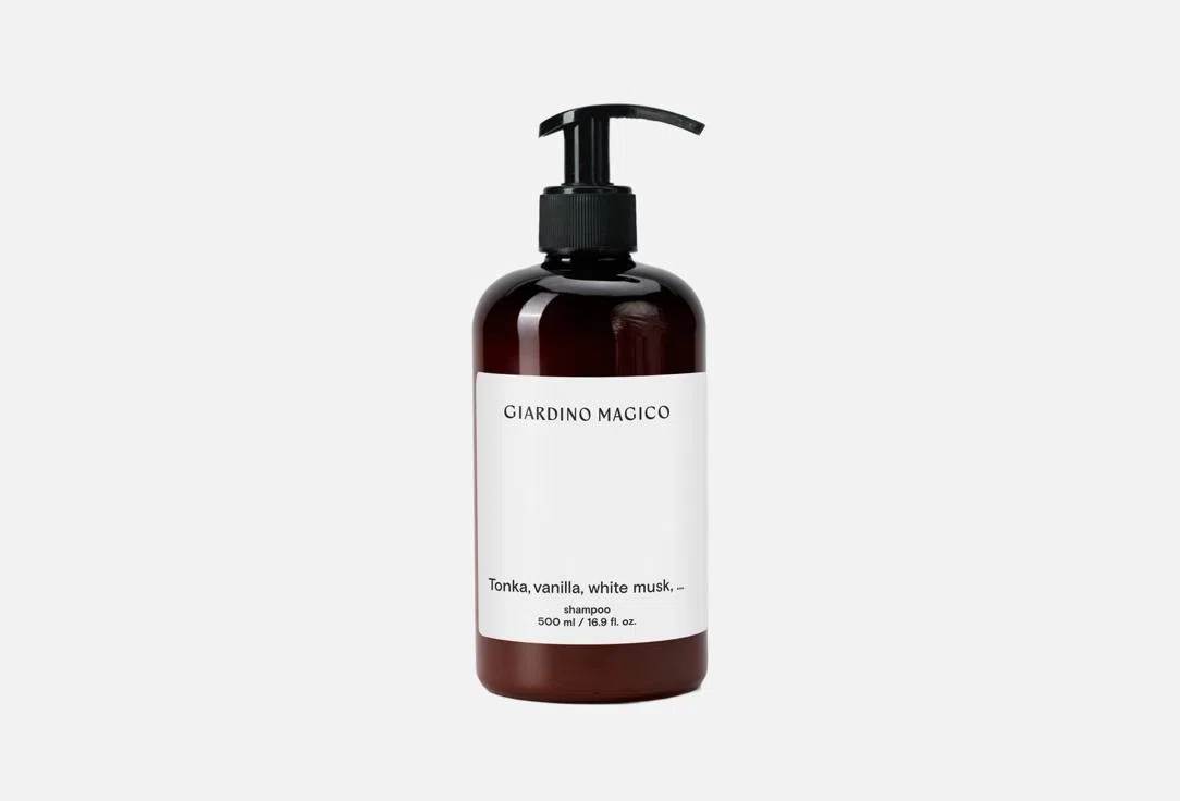 Шампунь "влажняющийЙ Для Нормальных Волос Giardino Magico. Tonka, Vanilla, White MUSK...,500 мл