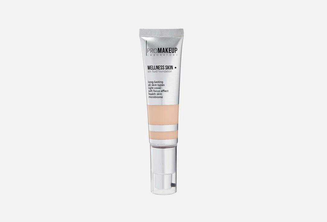 Promakeup laboratory Тональный флюид для лица Wellness skin Silk 101 30мл