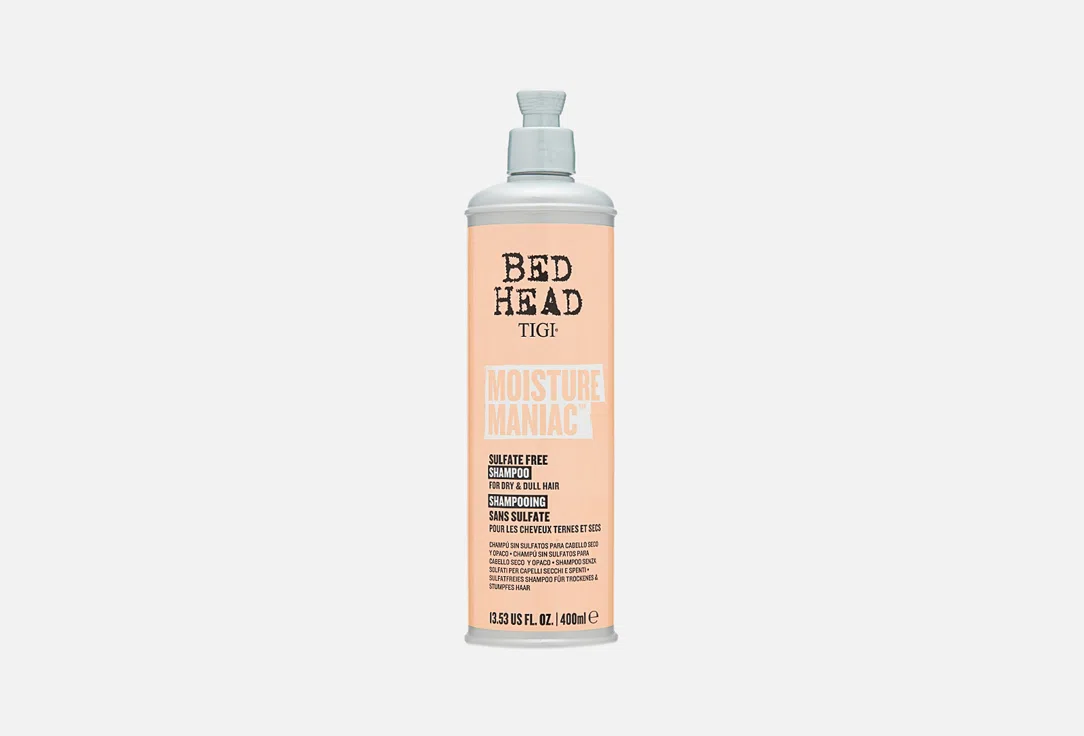 Шампунь Tigi Bed Head для волос Бессульфатный Moisture Maniac 400мл