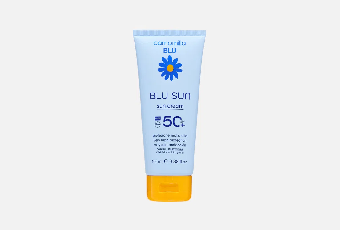 Солнцезащитный крем для лица и тела Camomilla Blu, SPF50, 100 мл