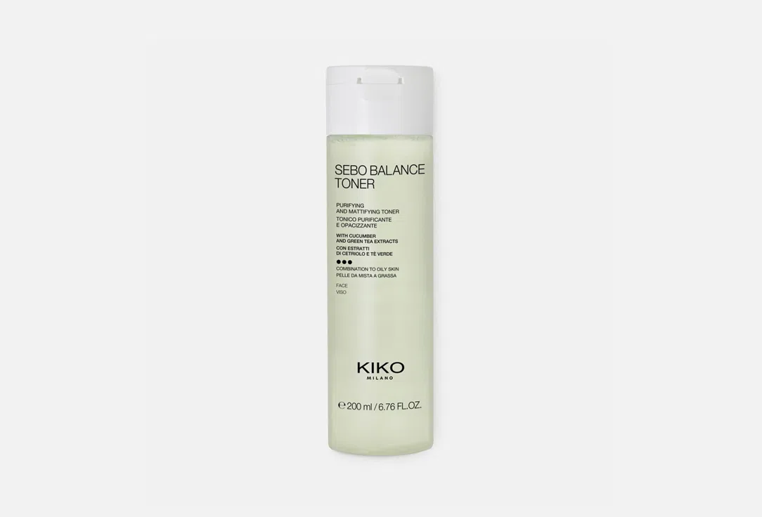 Kiko Milano Лосьон очищающий и матирующий 200мл