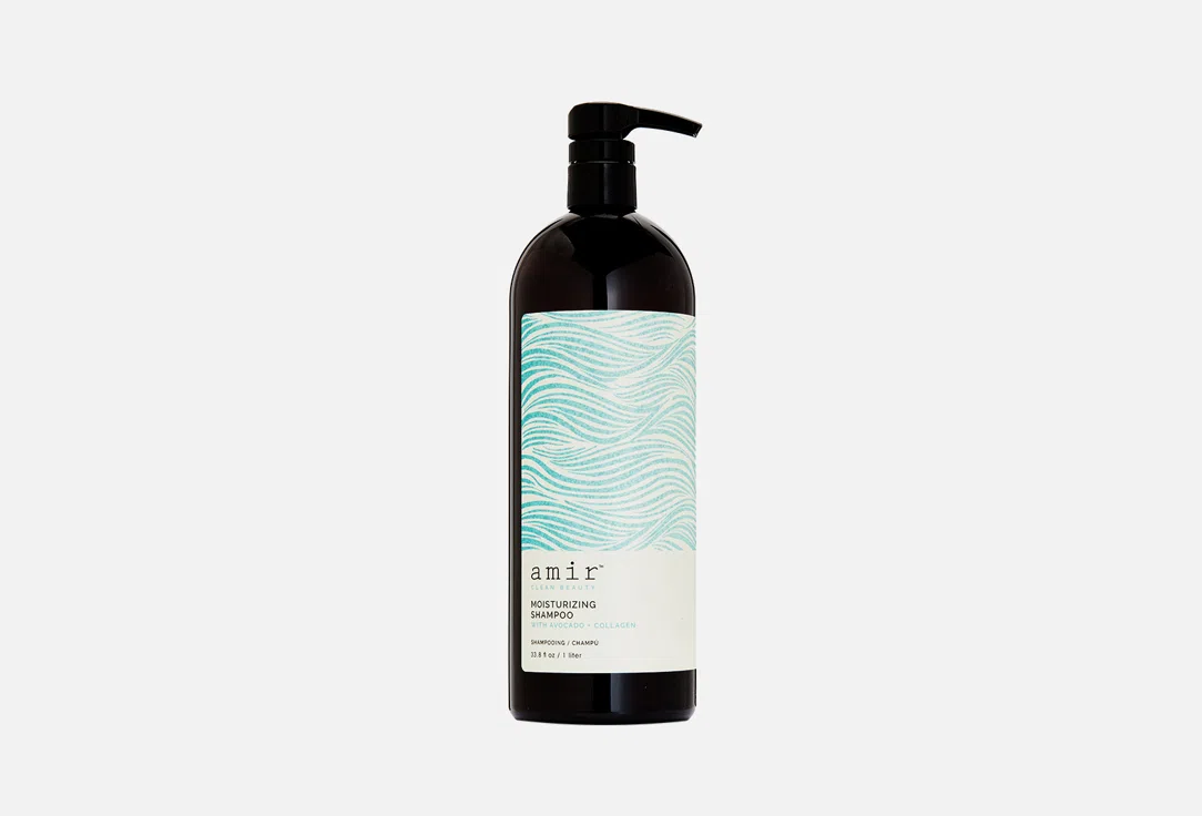 Шампунь Amir Clean Beauty для всех типов волос увлажняющий, 1л