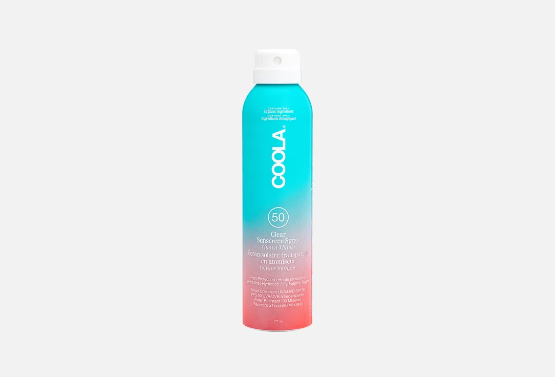 Coola Спрей для тела Солнцезащитный Гуава-манго SPF50 177мл
