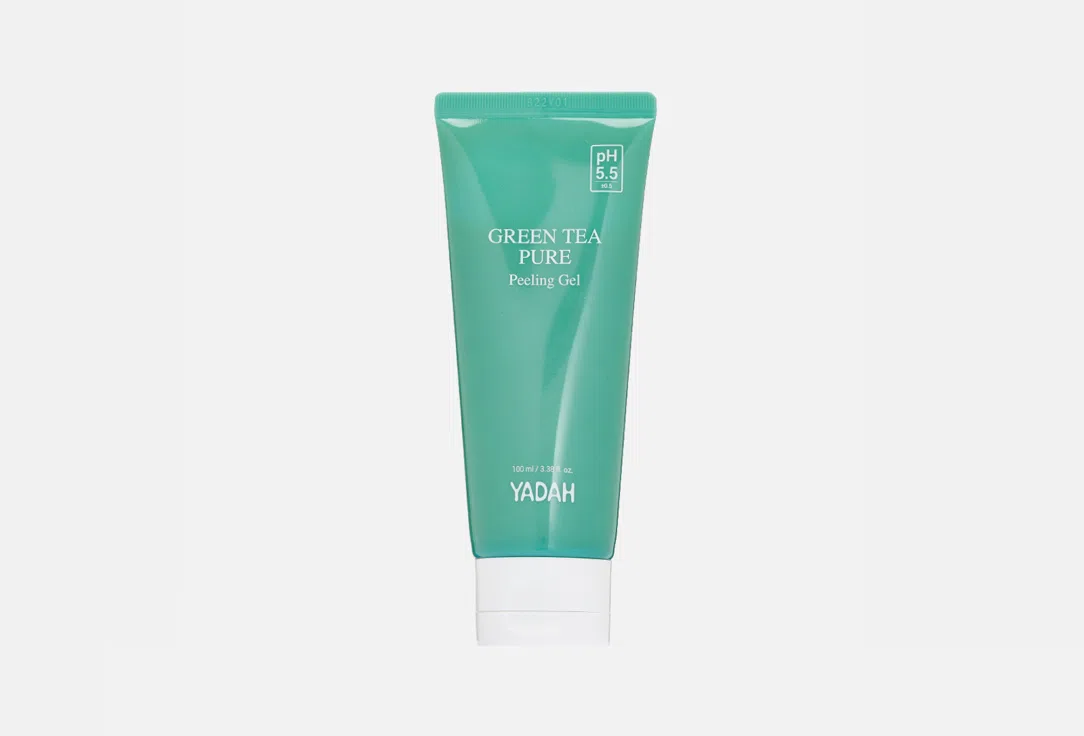 Yadah Гель-скраб для лица Green tea pure 100мл
