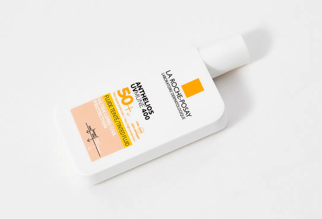 La Roche-Posay Флюид для лица солнцезащитный тонирующий Anthelios Uvmune 400 SPF50+/PPD 42 50мл