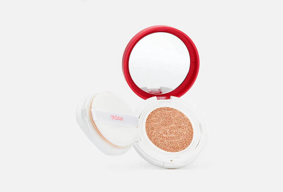 Yadah Тональное средство-кушон Be My Cushion SPF50+/PA+++, т.21 Light Beige, 15гр