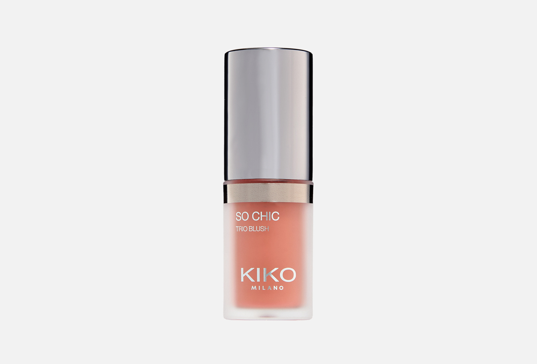 Румяна для лица Kiko Milano So Chic Trio, оттенок 01, 4,5 мл