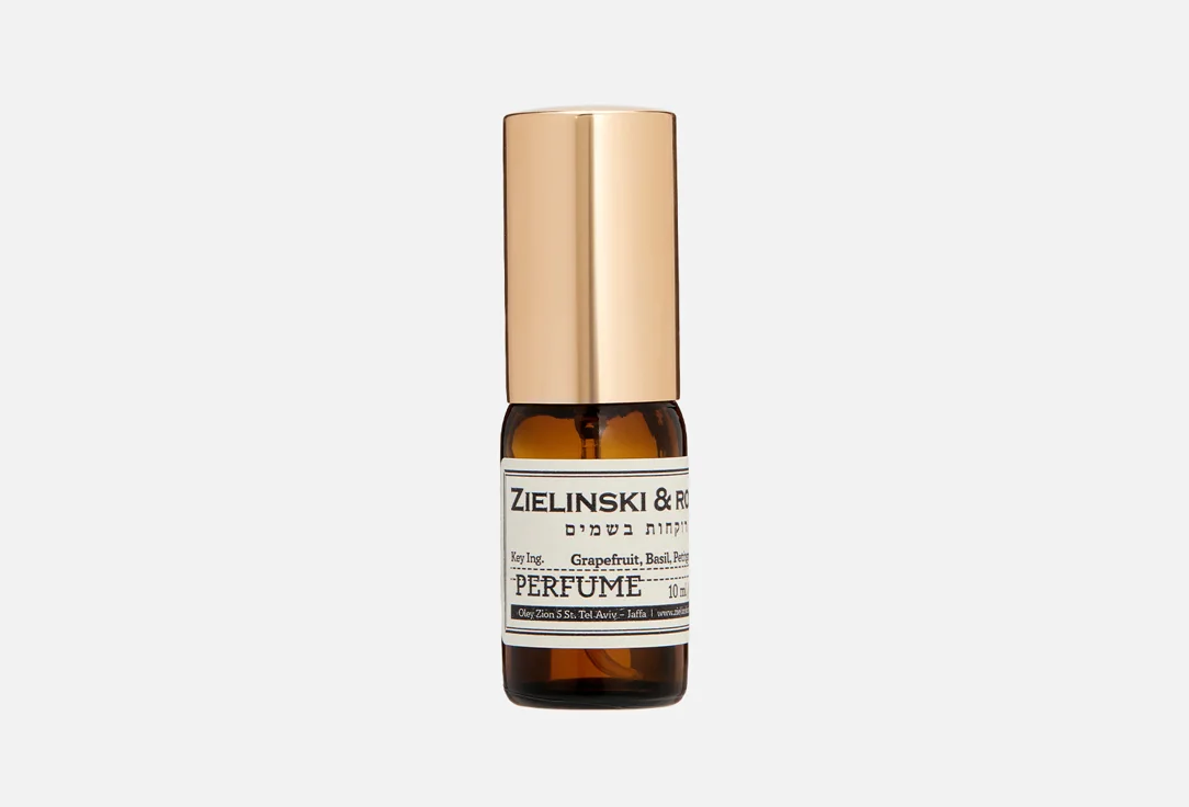 Духи Zielinski & Rozen Grapefruit, Basil, Petitgrain, 10 мл