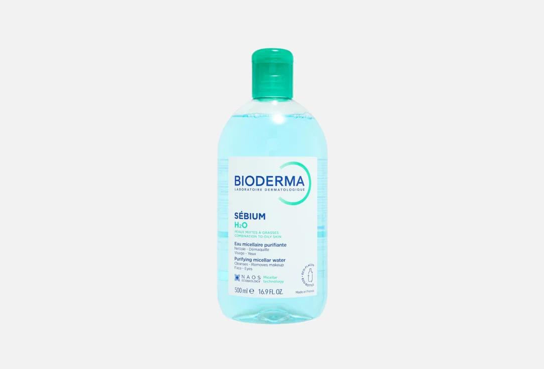 Мицеллярная вода Bioderma Sebium H2O, 500 мл