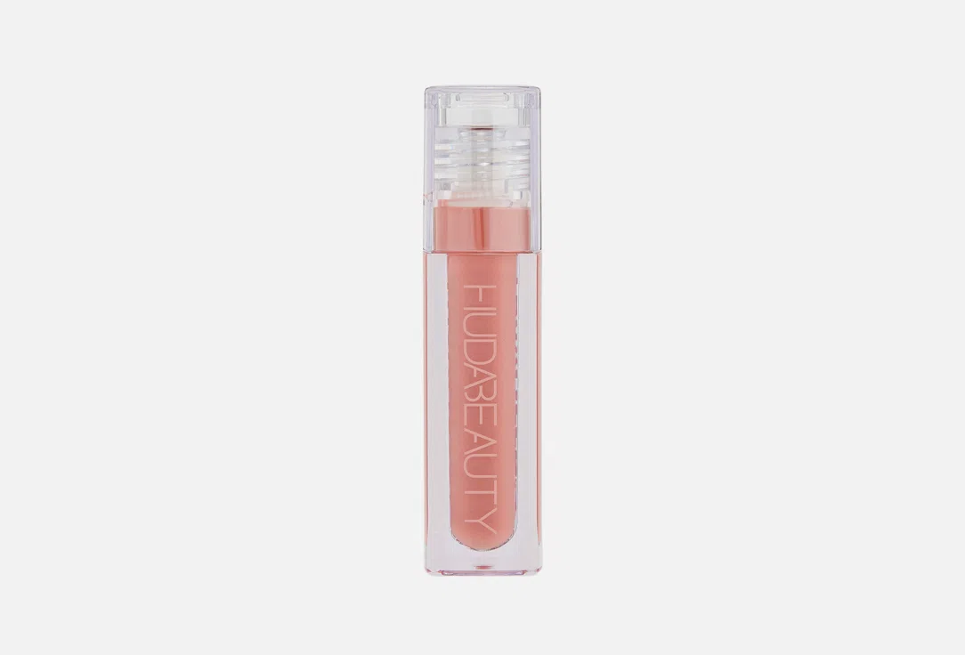 Huda Beauty Блеск для губ Faux filler shiny non-sticky Honey 3,9мл