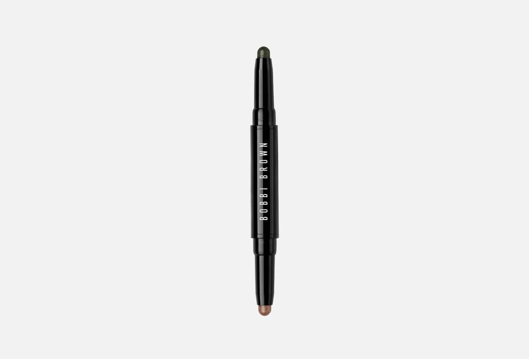Тени для век Bobbi Brown Long-Wear Cream Shadow Stick, Cafe Shimmer / Gilded Green Shimmer, 1,6 г