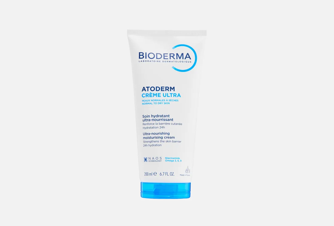 Крем универсальный для лица и тела Bioderma Atoderm Crème Ultra, 200 мл