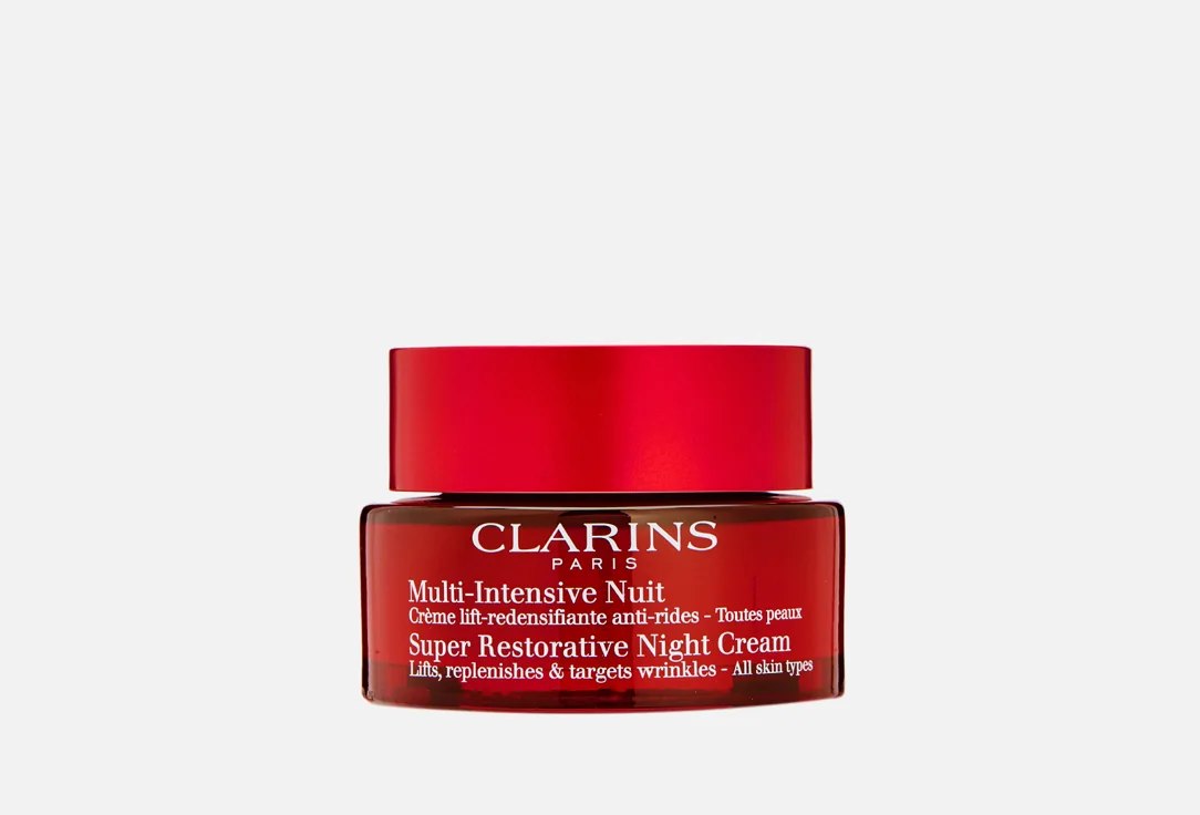 Крем для лица ночной Clarins Multi-Intensive, восстанавливающий, 50 мл