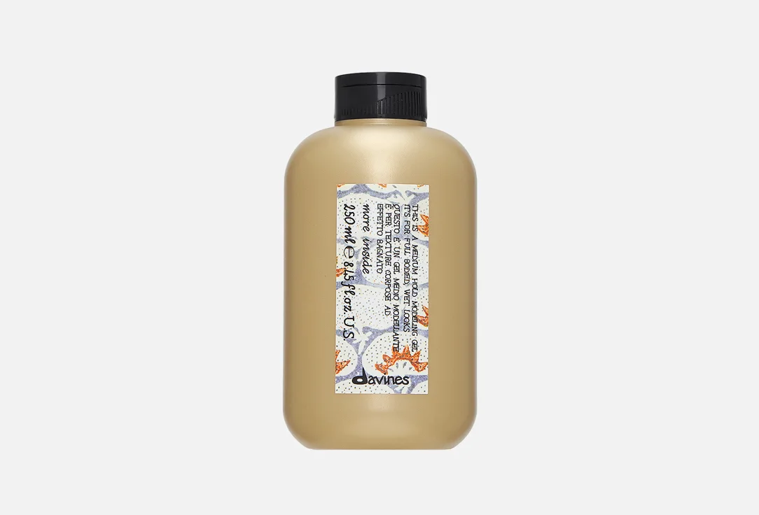 Моделирующий гель для укладки волос Davines More Inside Medium Hold Modelling Gel, 250 мл