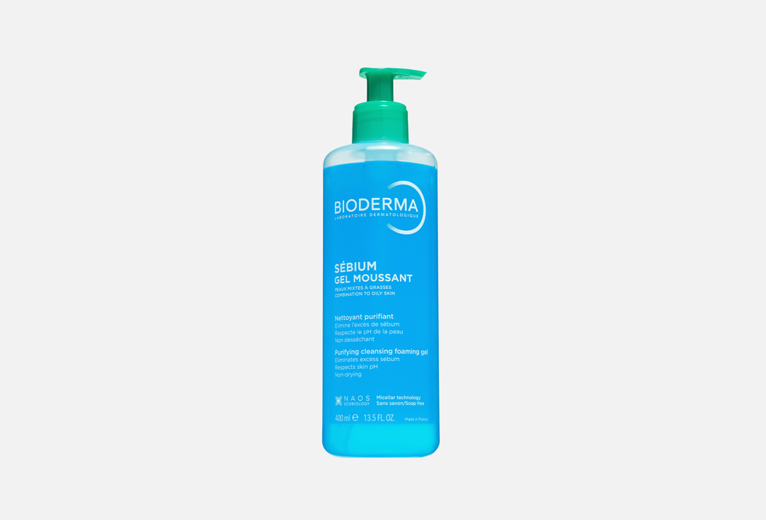 Гель для умывания Bioderma Sébium, 400 мл