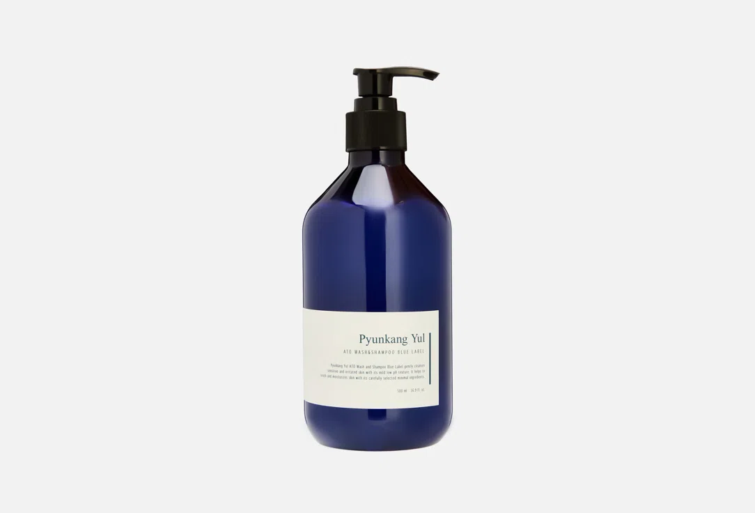 Pyunkang Yul Гель д/душа Ato Wash&Shampoo Blue Label 500мл