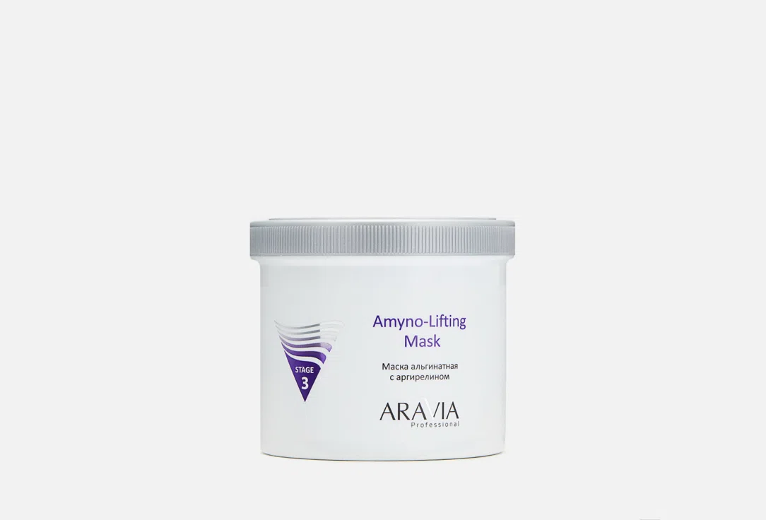 Альгинатная маска для лица с аргирелином Aravia Professional Amyno-Lifting, 550 мл