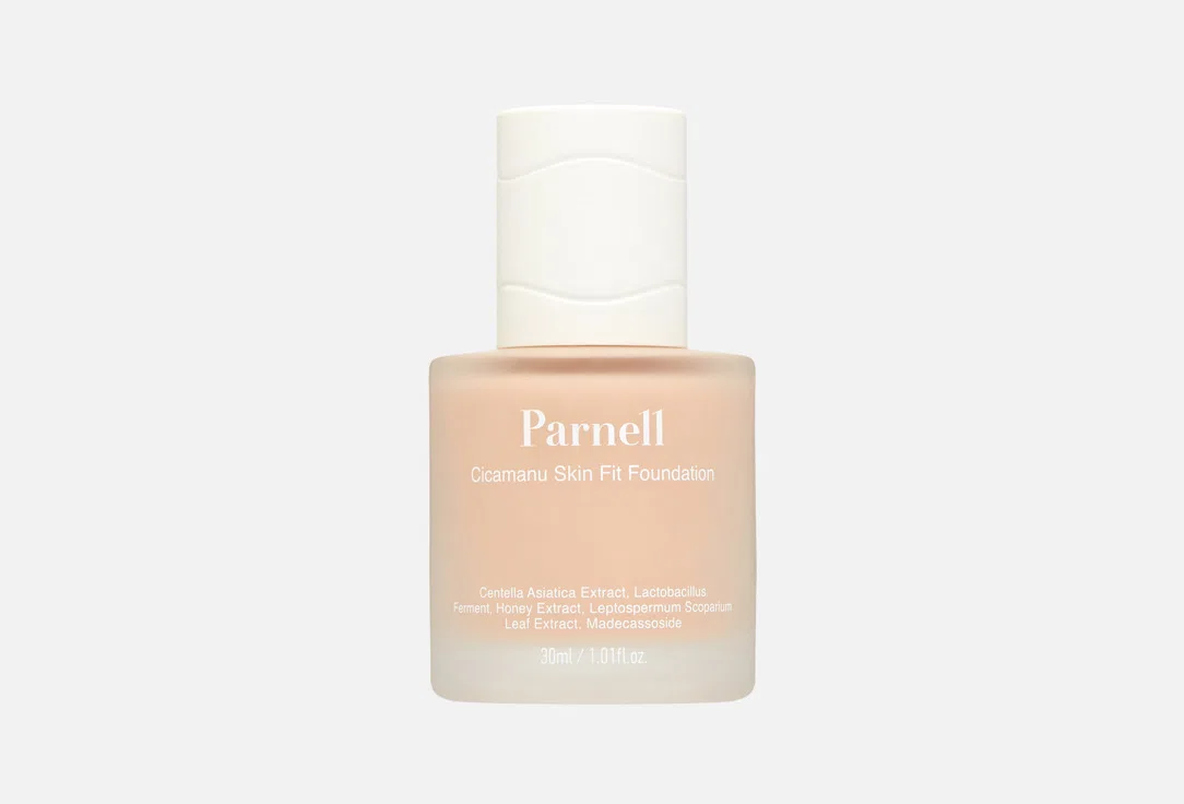 Parnell Крем тональный для лица Cicamanu Skin Fit Foundation 0,5 30мл