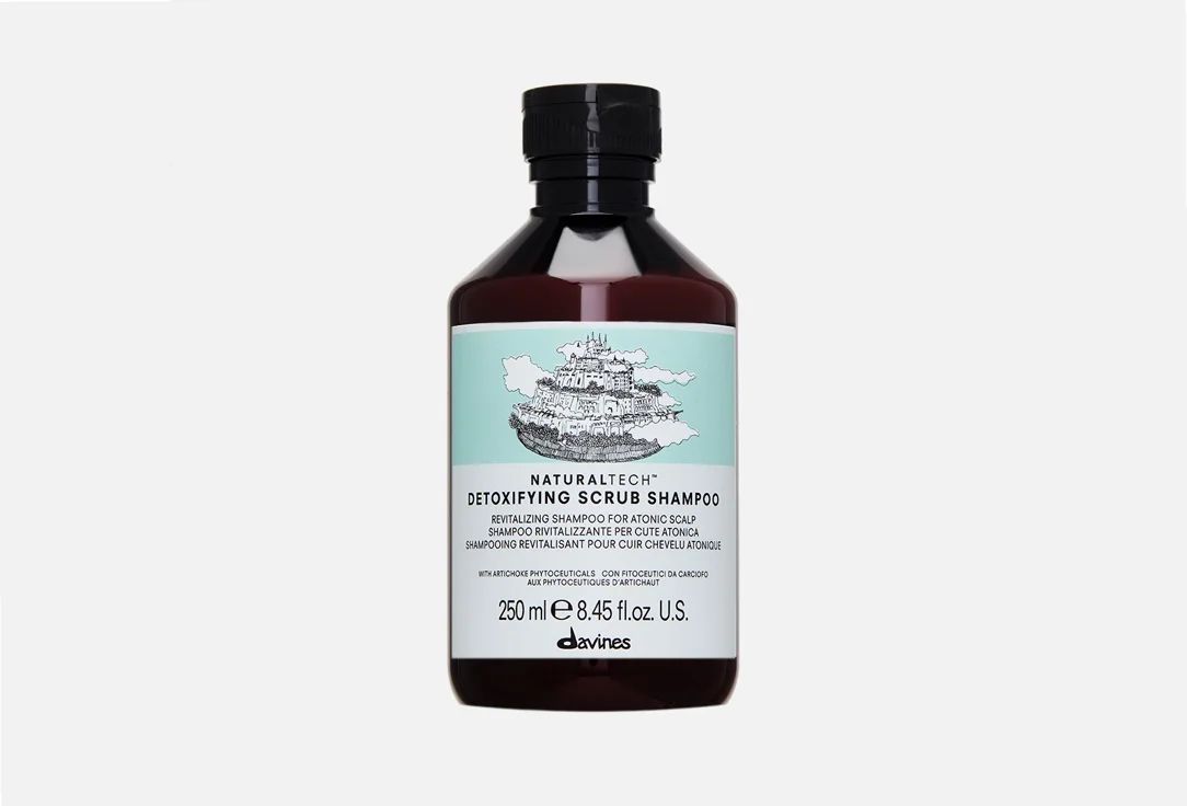 Шампунь-скраб Davines Naturaltech Detoxifying, 250 мл