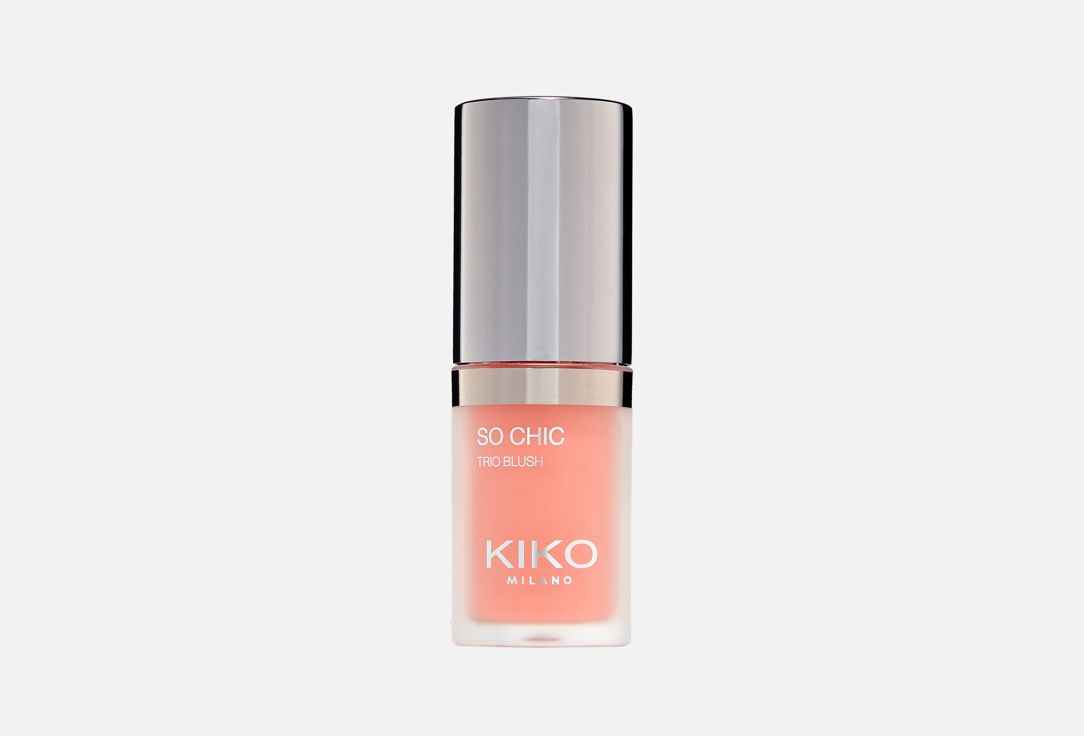 Румяна для лица Kiko Milano So Chic Trio, оттенок 02, 4,5 мл
