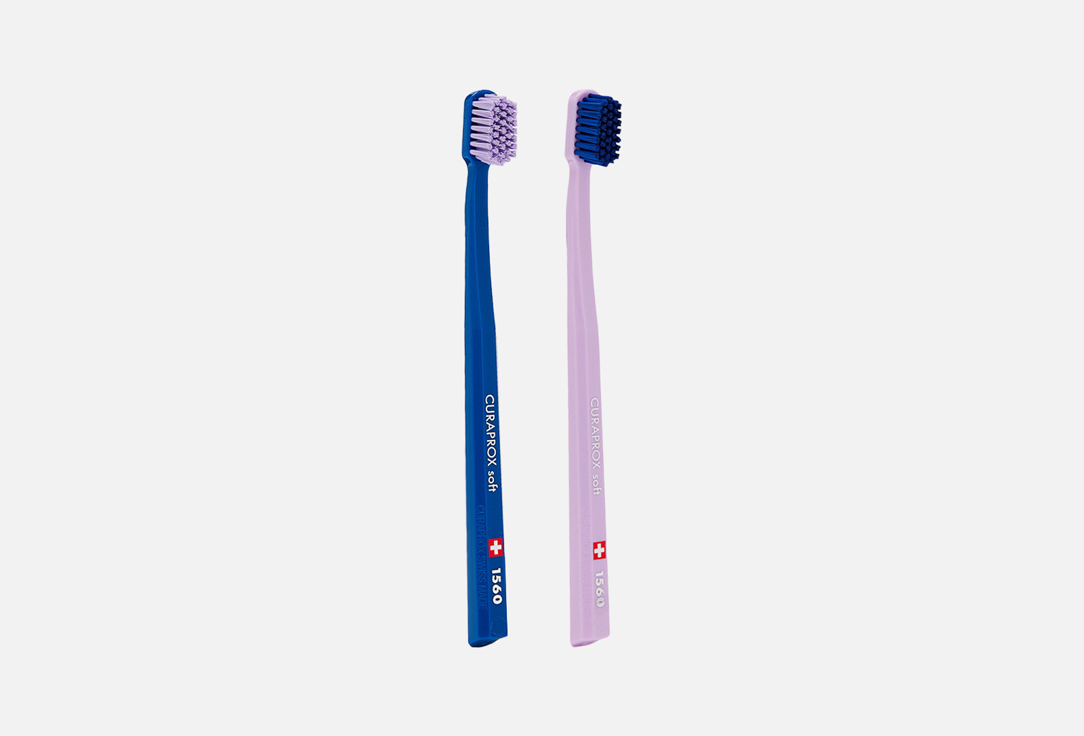 Набор зубных щеток Curaprox CS 1560 Soft, 2 шт.