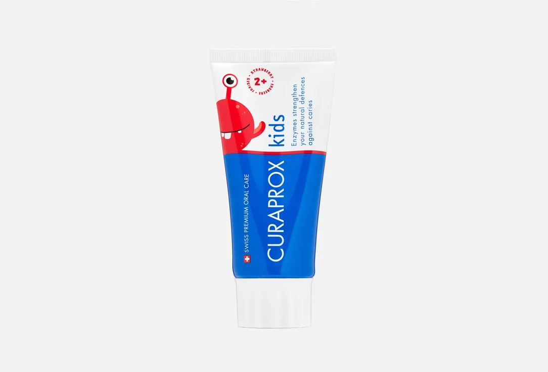 Детская зубная паста CURAPROX Kids 950 клубника, 60 мл