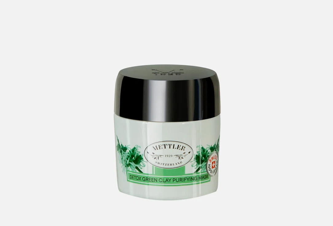 Очищающая глиняная маска для лица Mettler 1929 Detox Green Clay, 50 мл