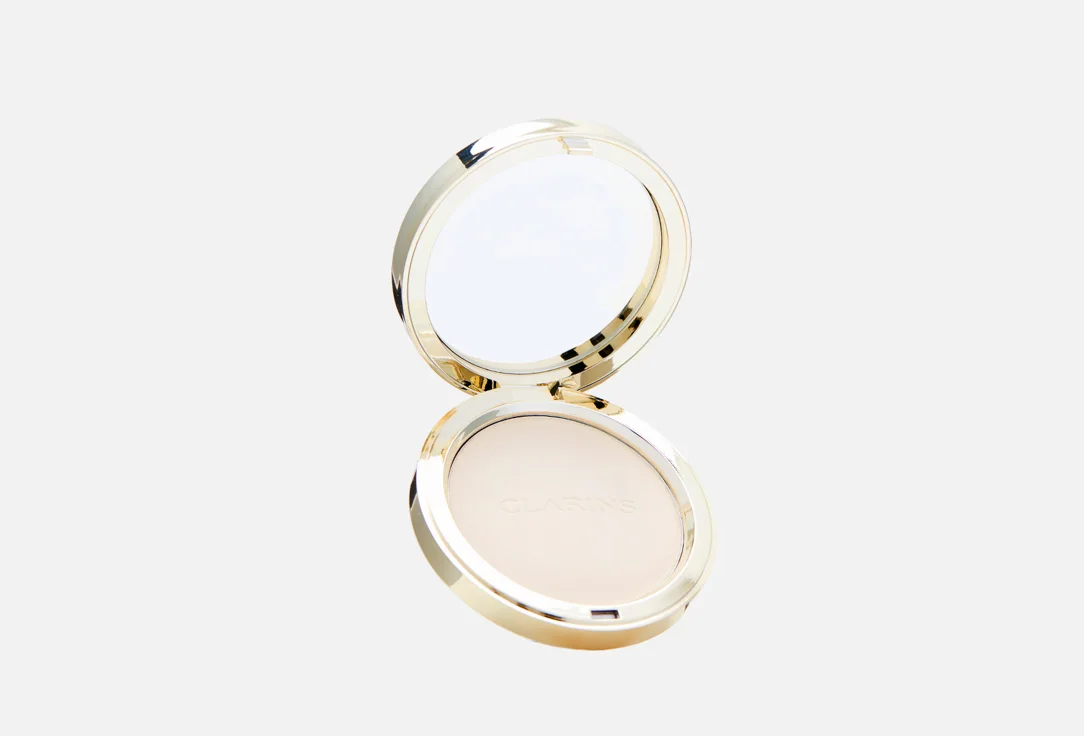 Компактная матирующая пудра Clarins Ever Matte, оттенок 01 very light, 10 г