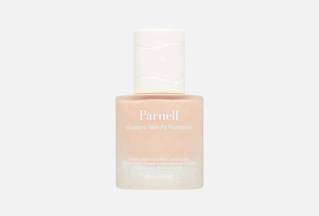 Успокаивающий тональный крем Parnell Cicamanu Skin Fit, SPF30, оттенок 1, 30 мл