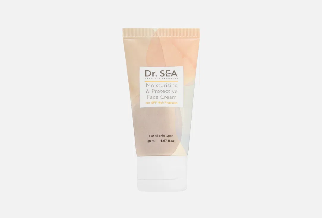 Dr.Sea Крем для лица Moisturising&Protective SPF30+ 50мл