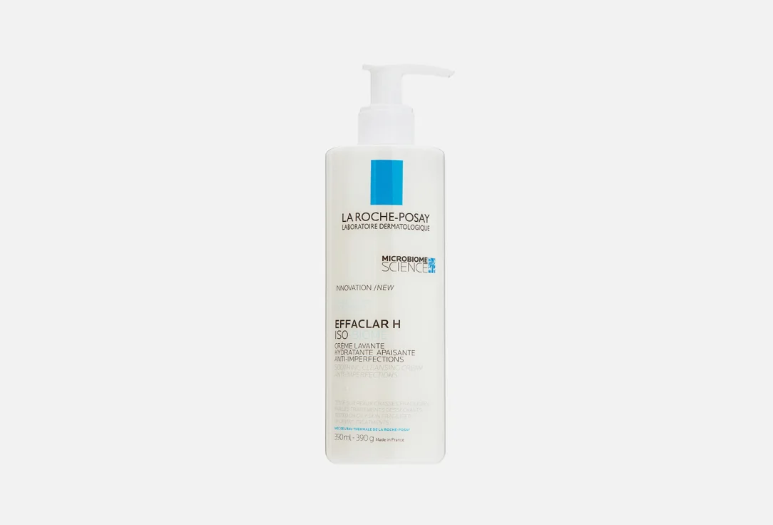 La Roche-Posay Крем-гель д/пересушенной проблемной кожи очищающий ЭФАКЛАР Н Iso--Biome 400мл