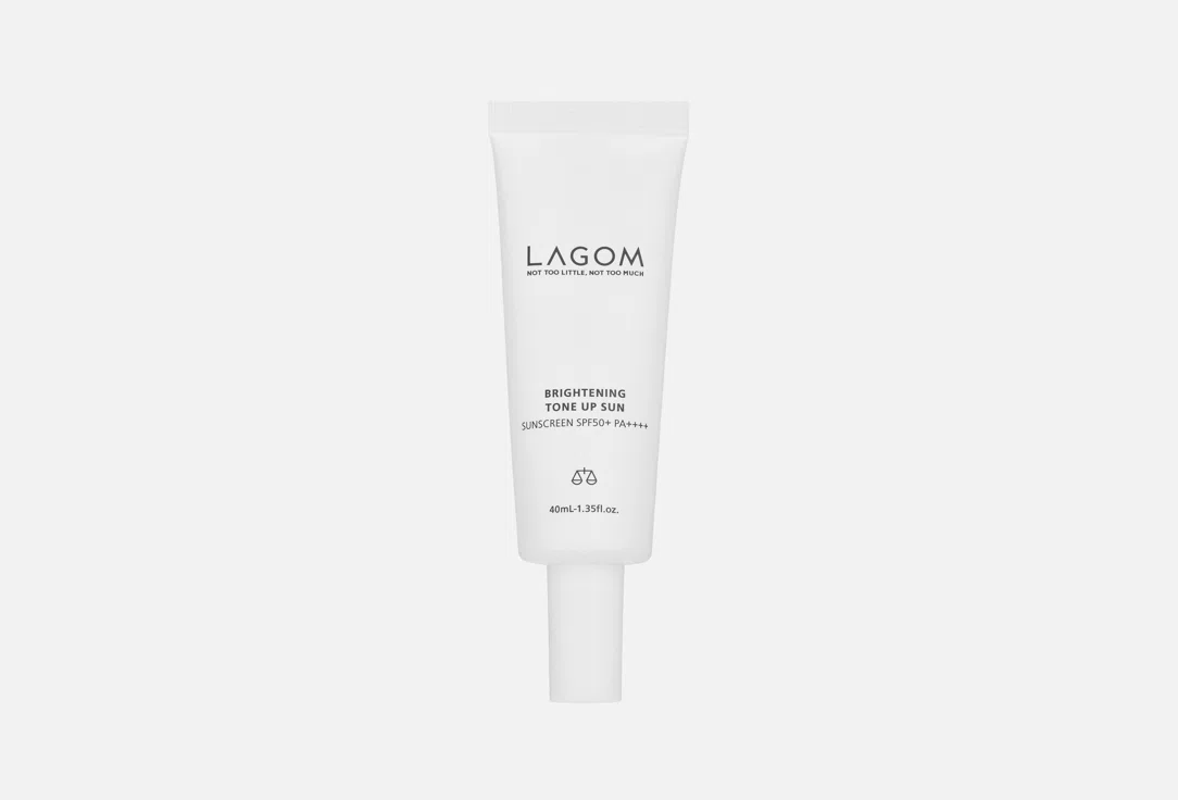 LAGOM Крем для лица BRIGHTENING TONE UP SPF50+ 40мл
