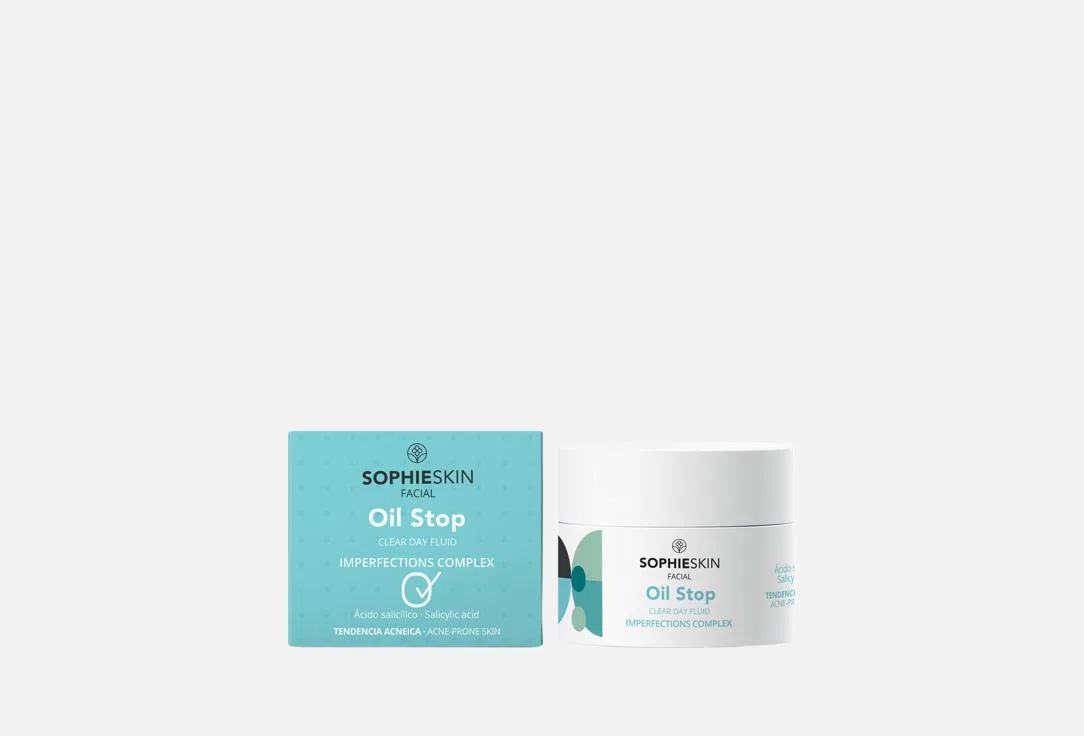 SOPHIESKIN Крем для лица OIL STOP Clear day fluid 50мл
