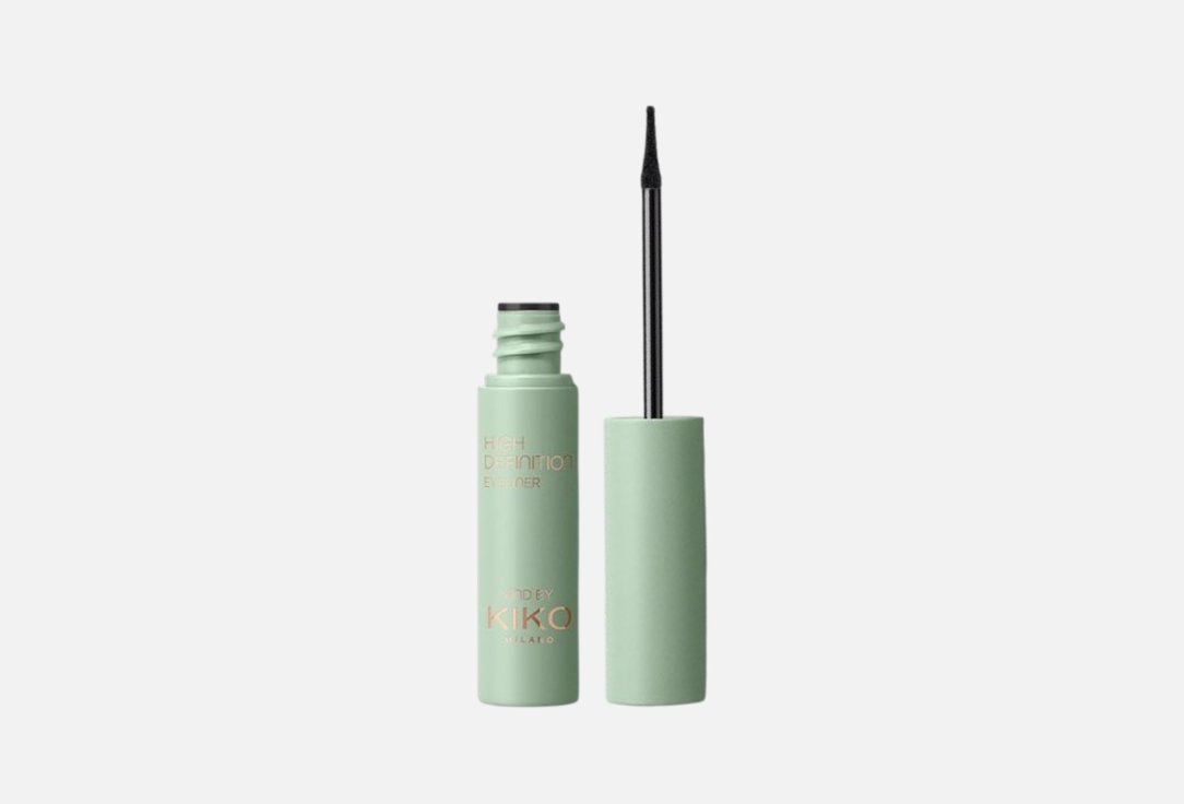 Подводка для глаз KIKO Milano High Definition, черная, 4 мл