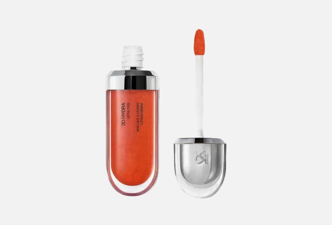 Блеск для губ Kiko Milano 3D Hydra, оттенок 34 Pearly Blood Orange, 6,5 мл