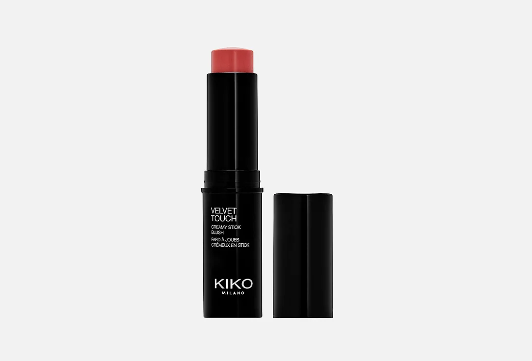 Румяна-стик KIKO Milano Velvet Touch Creamy Stick Blush, оттенок 06 Geranium, 10 г