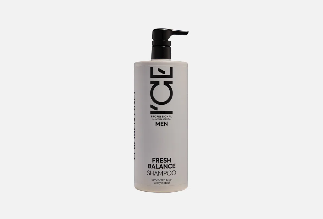 Шампунь для жирных волос мужской ICE by Natura Siberica Take it home MEN For Oily Hair, 1 л