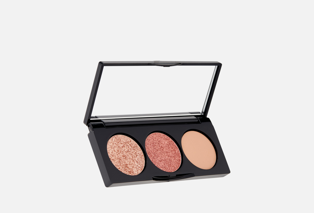 Палетка теней для век Bobbi Brown Essential Eye Shadow Trios Soft Coral, 4,4 г