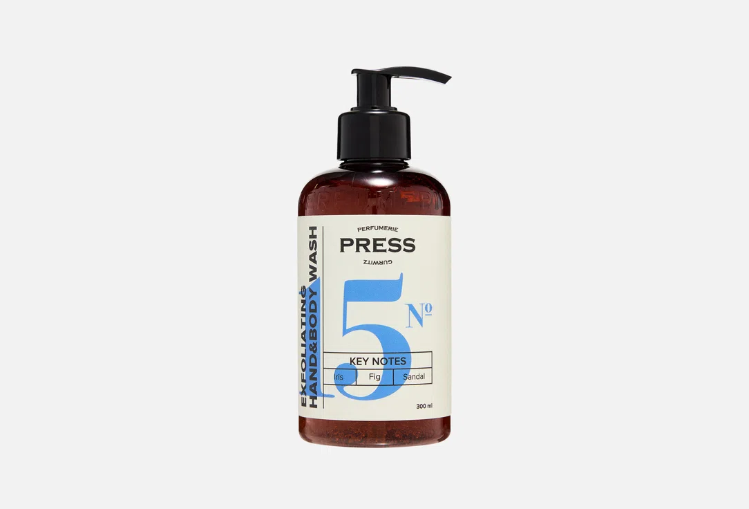 PRESS GURWITZ PERFUMERIE Гель-скраб для рук и тела 15 300мл
