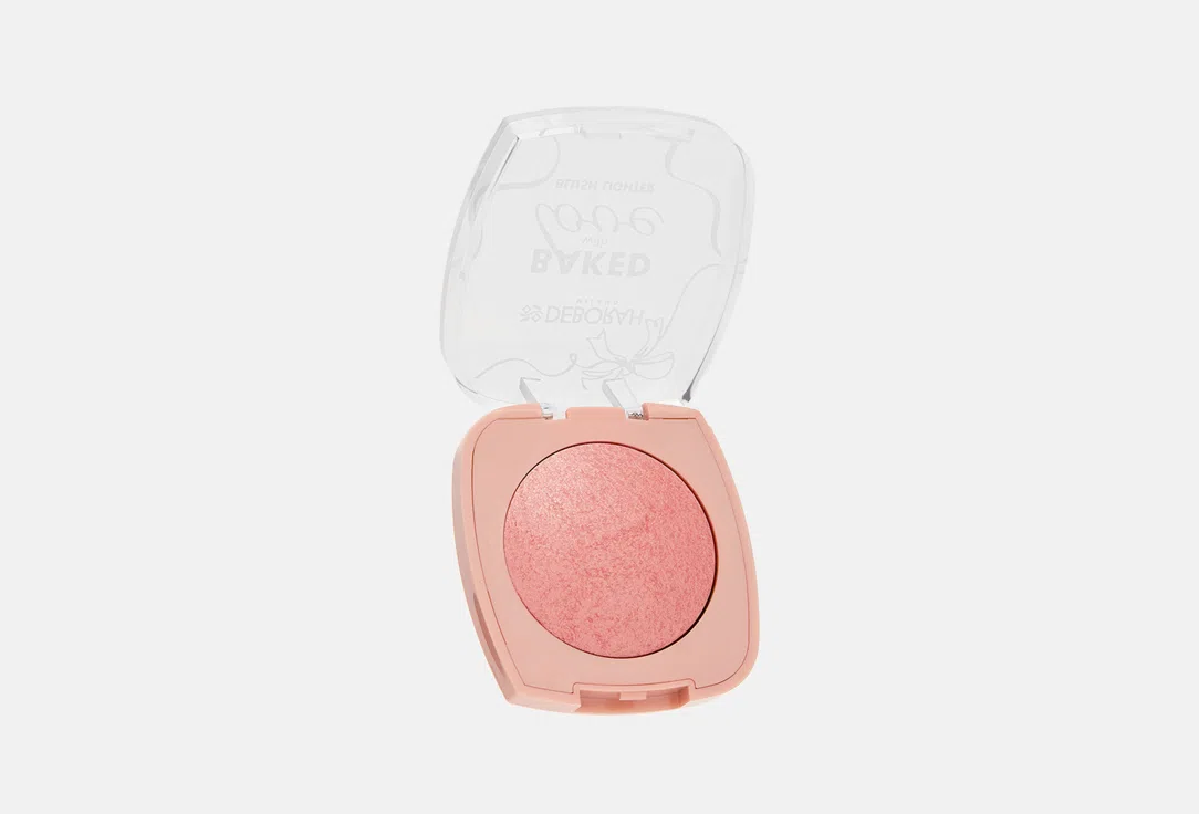 Запеченные румяна-хайлайтер для лица Deborah Milano Baked Blush Lighter 04, 2,5 г