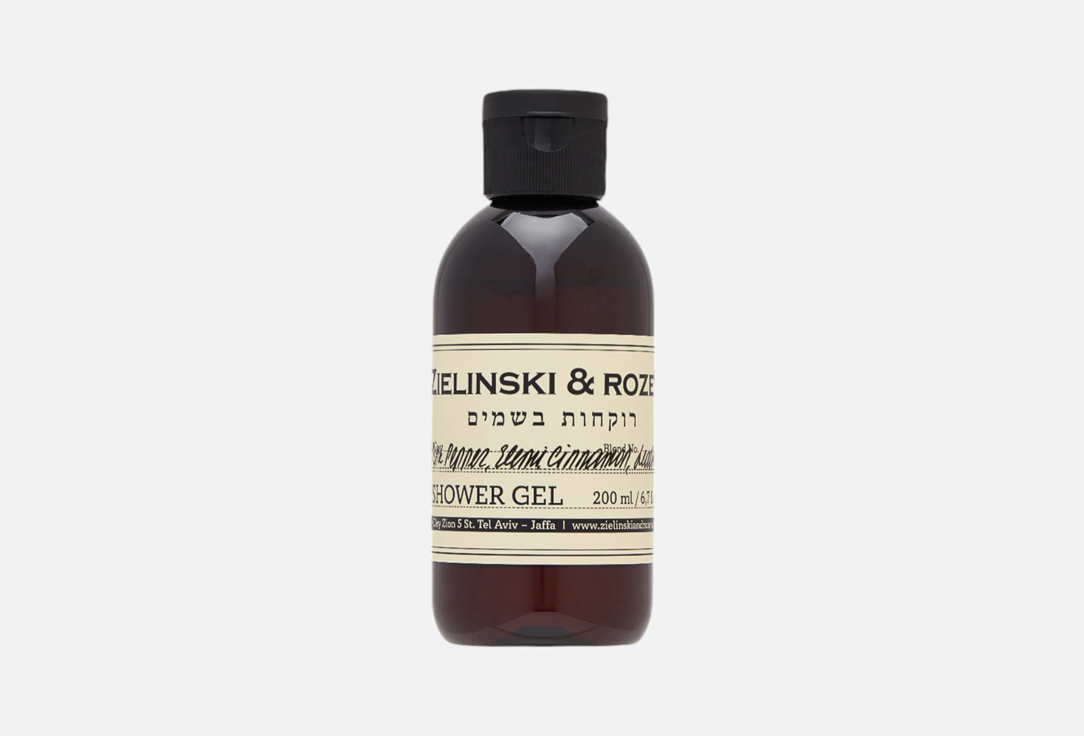 Гель для душа ZIELINSKI & ROZEN Pink Pepper, Elemi, Cinnamon, Leather, 200 мл