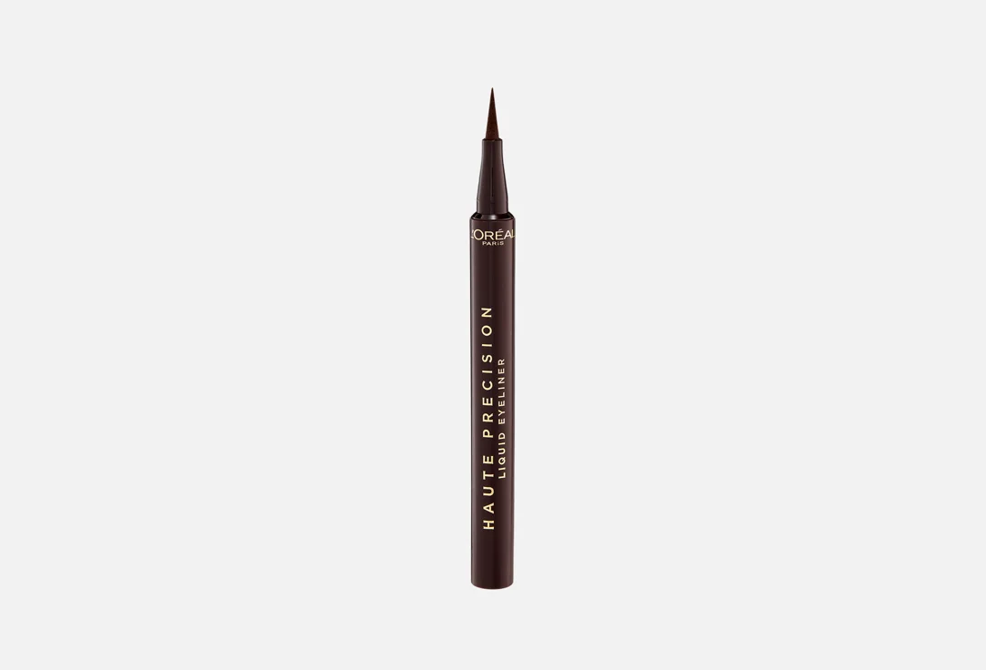 Жидкая подводка для глаз L'Oréal Paris Haute Precision, оттенок Brun Leather (коричневая), 6,5 г