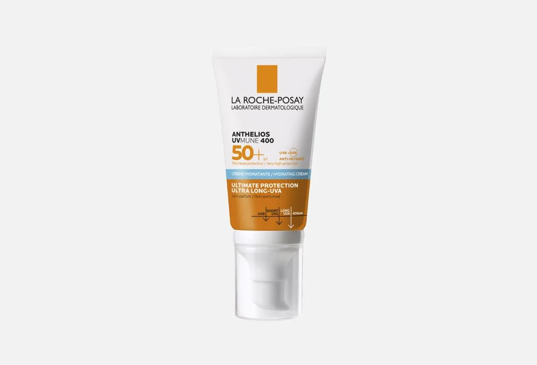 Солнцезащитный крем для лица La Roche-Posay Anthelios UVMune 400, SPF 50+, 50 мл