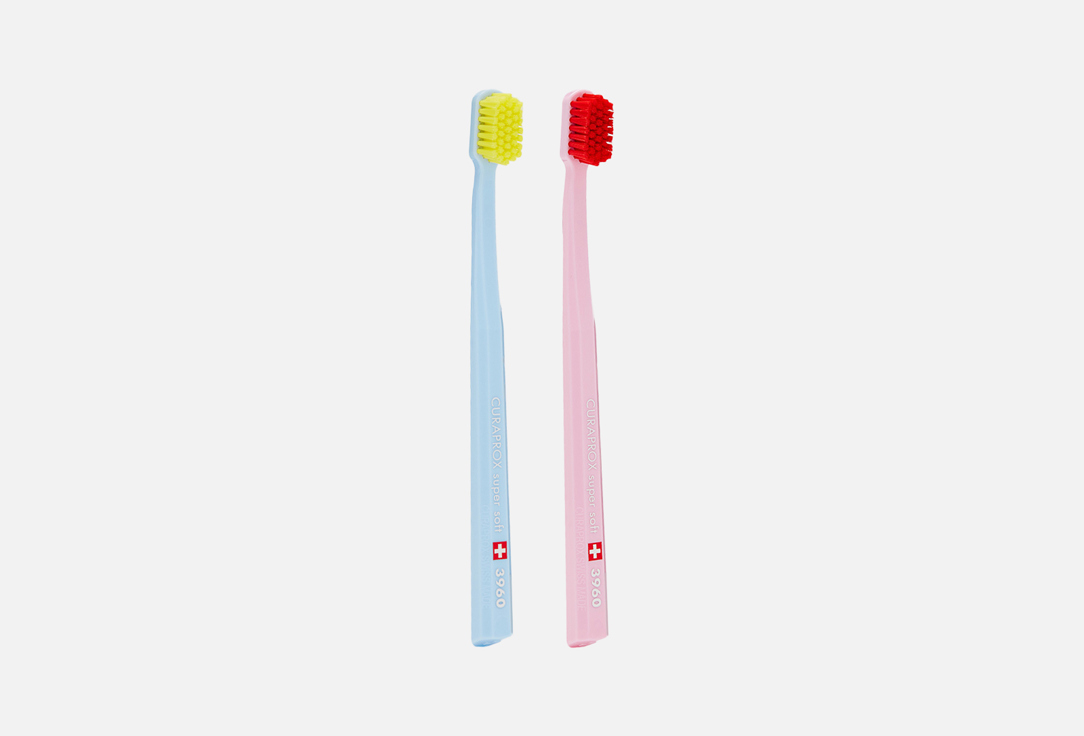 Набор зубных щеток Curaprox CS 3960 Super Soft, 2 шт.