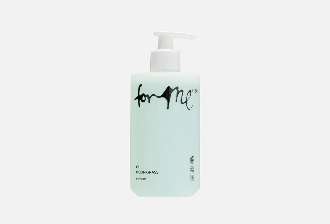 Гель для душа парфюмированный FOR ME by gold apple 01 Moon Grass, 400 мл