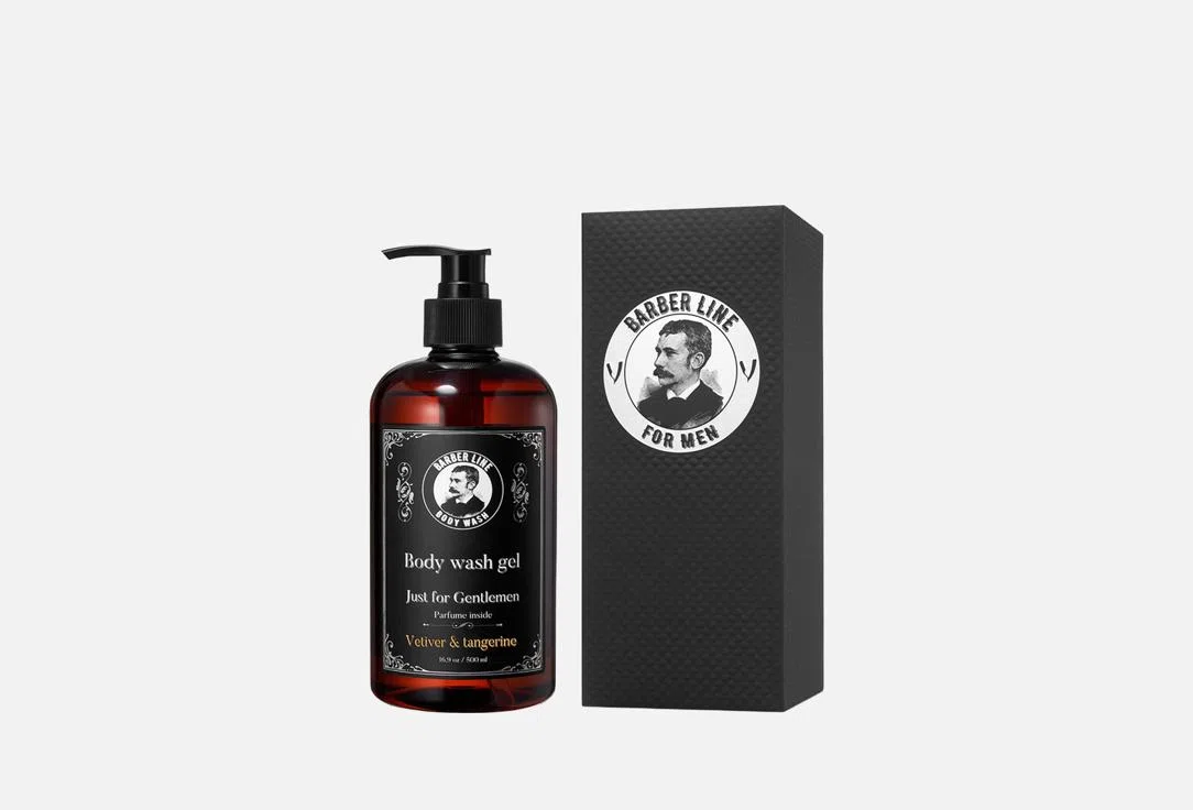 Barber Line Гель д/душа Vetiver&Tangerine 500мл