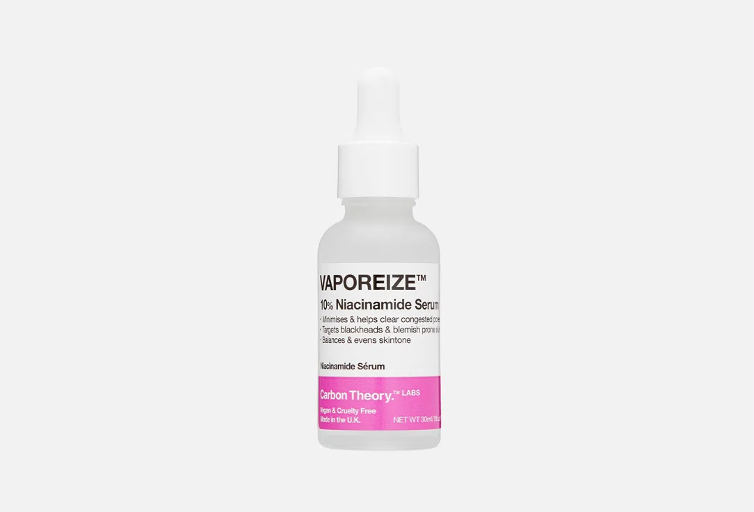 CARBON THEORY Сыворотка для лица 10% Niacinamide 30мл
