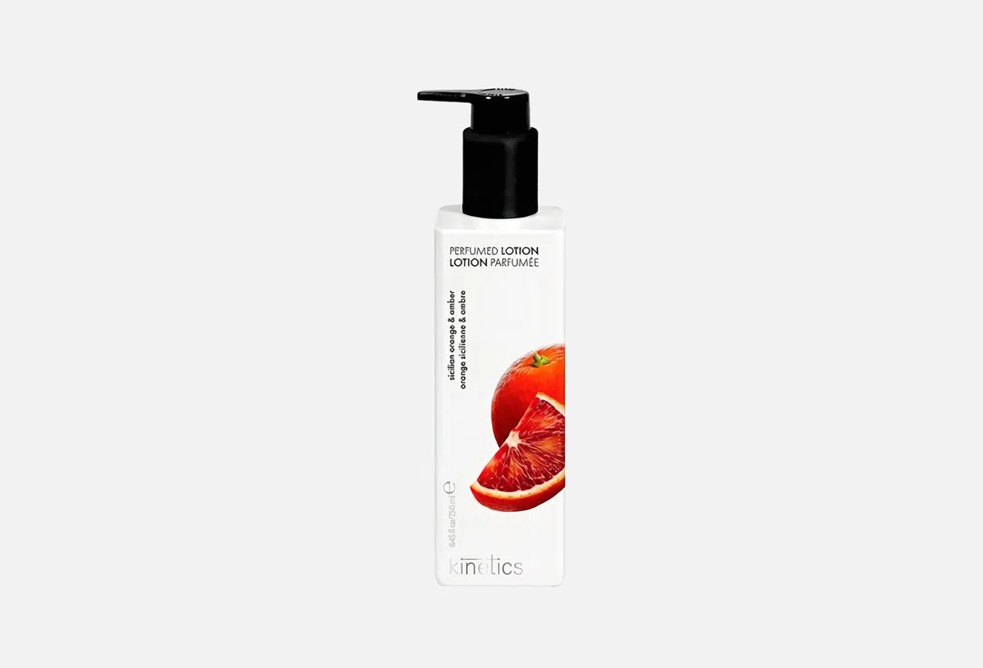 Парфюмированный лосьон для рук и тела Kinetics Sicilian Orange & Amber, 250 мл